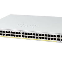 C1300-48FP-4X - Cisco Catalyst 1300 Switch, 48 Ports PoE+, 10G Uplinks, 740w - New