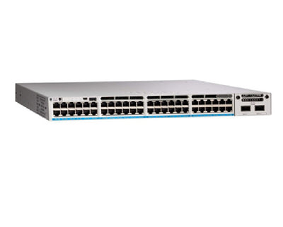 C9300L-48UXG-2Q-A - Cisco Catalyst 9300L Switch 48 Port UPoE (36 1Gig/12 mGig), 2x40G Fixed Uplink, Network Advantage - New