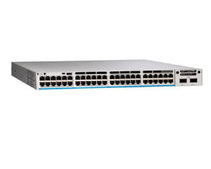 C9300L-48UXG-2Q-A - Cisco Catalyst 9300L Switch 48 Port UPoE (36 1Gig/12 mGig), 2x40G Fixed Uplink, Network Advantage - Refurb'd