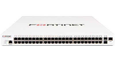 FS-248E-POE - Fortinet FortiSwitch 248E Switch, 48 Port GE RJ45 PoE+, 4x GE SFP Uplink, 370w - New