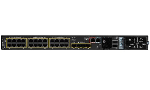 IE-9320-24P4S-A - Cisco Catalyst IE9300 Rugged Switch, 24 Port GE PoE+, 4xGE SFP Uplink, Stackable, Network Advantage - Refurb'd