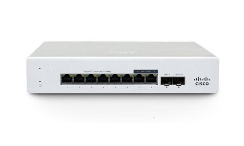 MS130-8-HW - Cisco Meraki MS130 Compact Access Switch, 8 Ports, 1GbE Fixed Uplinks - New