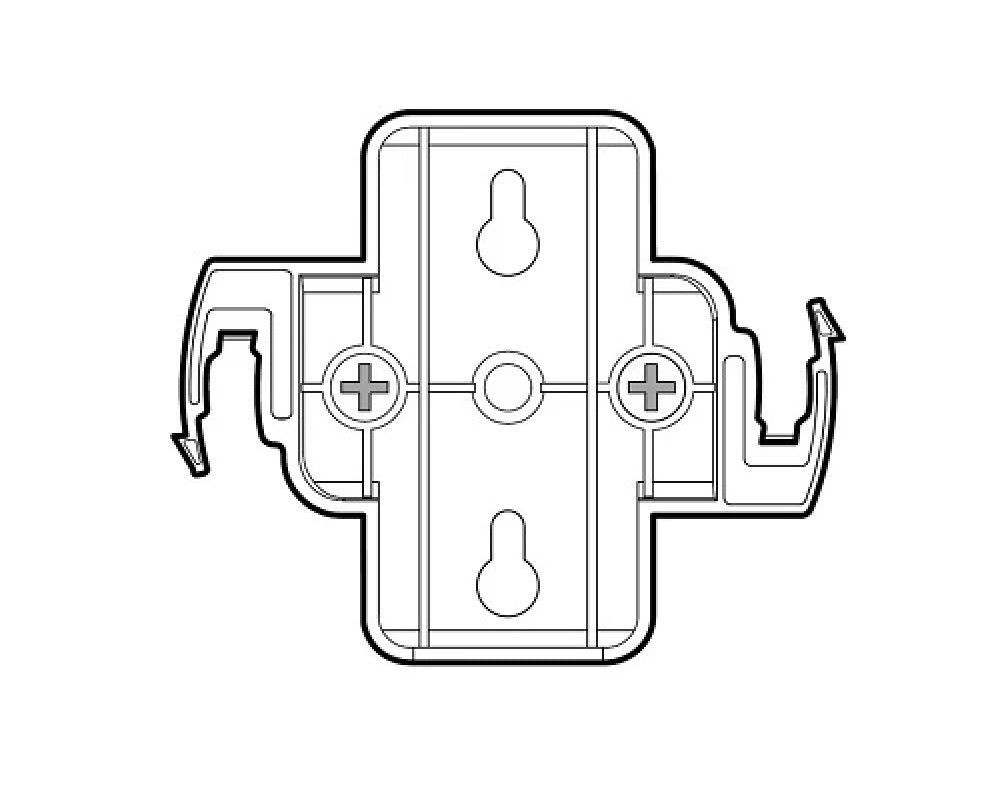 Q9U25A - HP Instant On Access Point Low Profile Basic Mount Kit, Spare