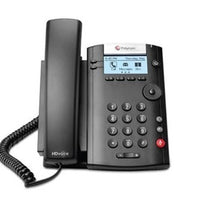 2200-40450-019 - Poly VVX 201 Desktop Phone, Skype for Business, PoE - Refurb'd