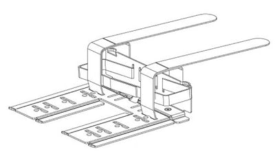 C9K-ADPT-BRKT-12T - Cisco Power Adapter Bracket For C9200CX Switch - Refurb'd