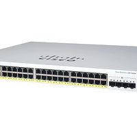 CBS220-48P-4X-NA - Cisco Business 220 Smart Switch, 48 PoE+ Port, 382 watt, w/10G SFP+ Uplink - New