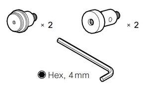 CS-BRDP-WMK-SCRW - Cisco Webex Board Pro Wall Mount Kit Screws, Spare - New