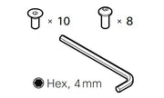 CS-BRDP-WUK-SCRW - Cisco Webex Board Pro Wheel Upgrade Kit Screws, Spare - Refurb'd