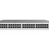 MS125-48FP-HW - Cisco Meraki MS125 Access Switch, 48 Ports PoE, 740w, 10Gbe Fixed Uplinks - New