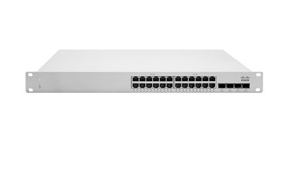 MS250-24P-HW - Cisco Meraki MS250 Stackable Access Switch, 24 Ports, 370w, 10GbE Fixed Uplinks - Refurb'd