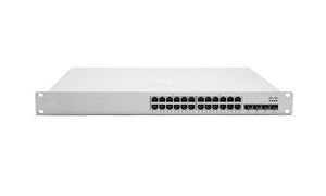 MS350-24P-HW - Cisco Meraki MS350 Stackable Access Switch, 24 Ports PoE, 370w 10GbE Fixed Uplinks- New